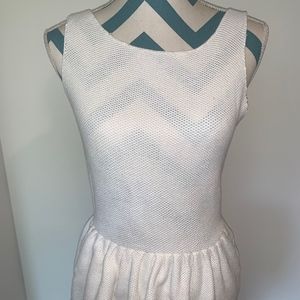 Womens Joe Fresh Knitted Peplum Tank